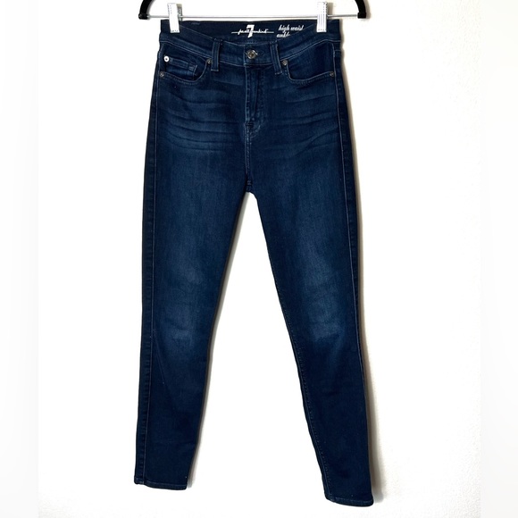 7 For All Mankind Denim - 7 For All Mankind Gwenevere High Waist Ankle Skinny